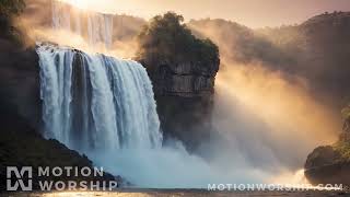 Waterfall Towering Cliffside HD Loop by Motion Worship