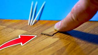 Amazing DIY Hardwood Floor Repair! Easy Fix of an Old Parquet Problem