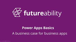 PAB - 01 Business Case For Business Apps