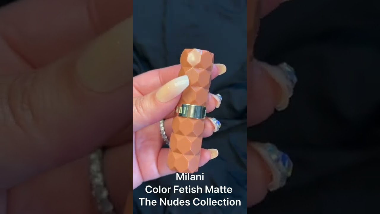 Fall Lip Colors 2022 featured Milani Color Fetish Matte in the Nudes Collection