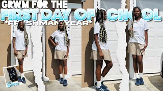 GRWM FOR THE FIRST DAY OF SCHOOL *old video* FRESHMAN YEAR