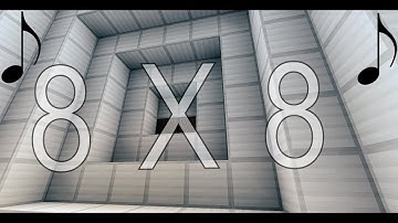 Tutorial: Noteblock 8x8 Double Vault Door [Java 1.13+]