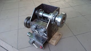 Homemade lathe part 17