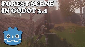 Forest Scene | devlog #8 [GODOT ENGINE 3.4]