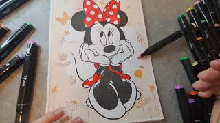 Minnie Mouse Coloring Pages Fun Easy Coloring Adventure for Kids Learn Colors