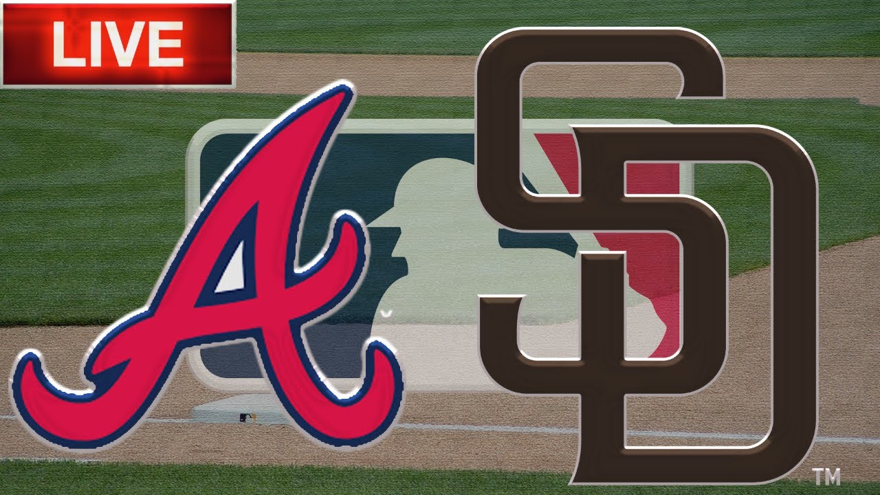 Atlanta Braves vs San Diego Padres LIVE Stream Gamecast MLB Live