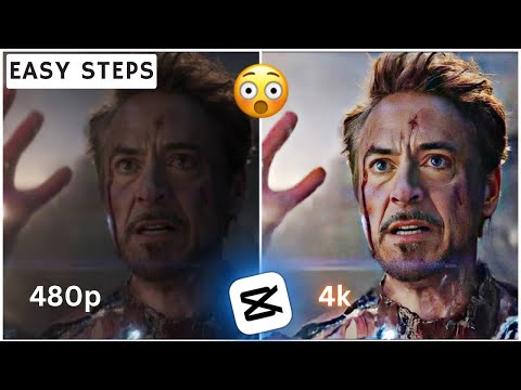 How to convert normal video to 4k ultra hd🔥| Capcut 4k Quality Tutorial 2023😎 | convert low to hd