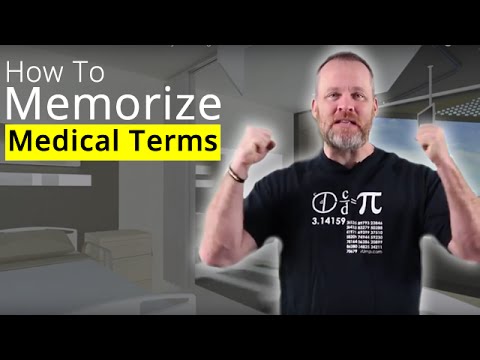 What are some tips for memorizing basic medical terminology?