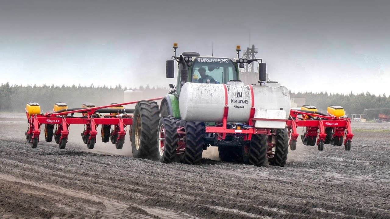 🇫🇷 UN SEMOIR 12 RANGS SUR 150cv !! FENDT 516 & 930 | LANDES 2019 [Episode 3]