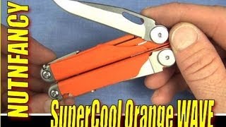 ORANGE Leatherman Wave: VERY Cool