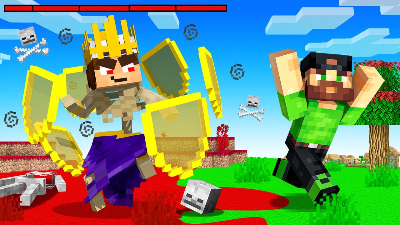 Using WIND CHARGES in Minecraft Corruption Tag