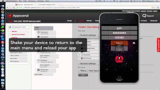Building a Event app with Appscend - part one