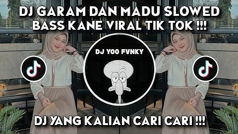 DJ GARAM DAN MADU SLOW VIRAL TIKTOK FULL SONG MAMAN FVNDY 2025