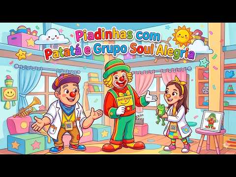 Dr. Miojo em quadro de piadas com o Patatá
