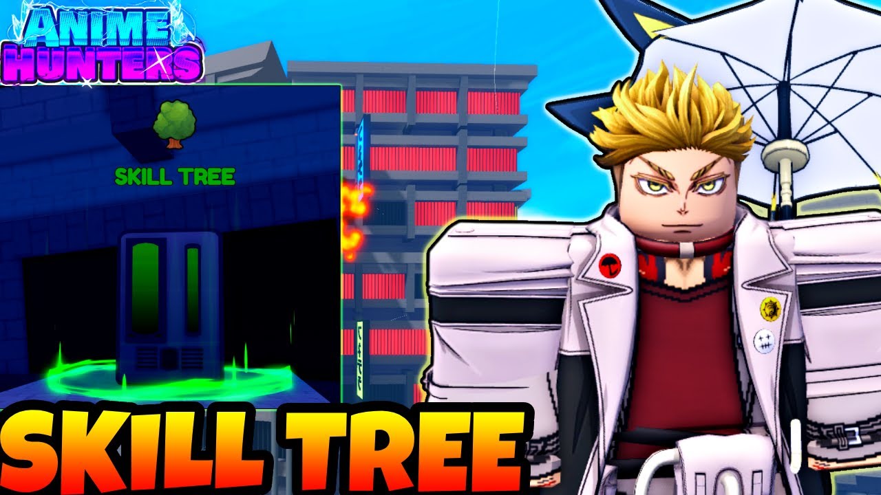 TUDO SOBRE A NOVA SKILL TREE NA MINI UPDATE DO ANIME HUNTERS!