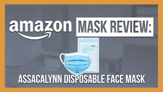 Assacalynn Disposable Face Mask Review