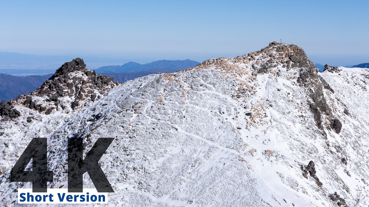 【厳冬期 天狗岳】Beautiful snow mountainclimbing  Mt. Tengu-dake Japan