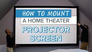 How to Build & Mount a Projector Screen + DIY Tips & Tricks for BEST Performance in a Home Theater