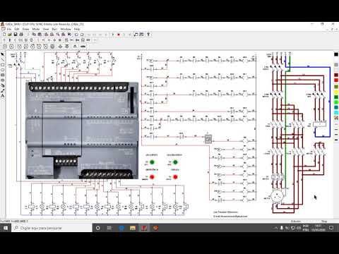 CLP CPU 1214C Estrela triângulo com reversão