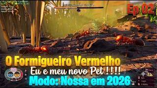Grounded Ep02 Modo : Nossa . O Formigueiro vermelho e o meu novo pet !! kkk em 2026