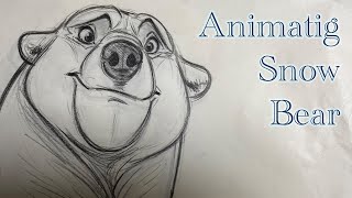 Animation on Paper! Snow Bear!