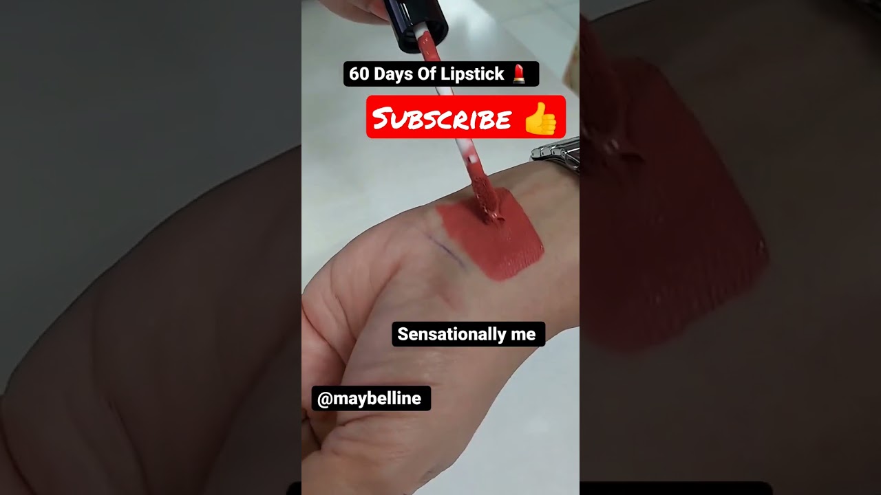 Maybelline transformers lipstick swatches review 💄💋✨