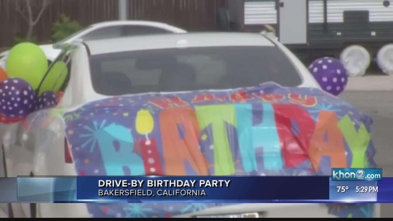 California family throws birthday party amid coronavirus outbreak