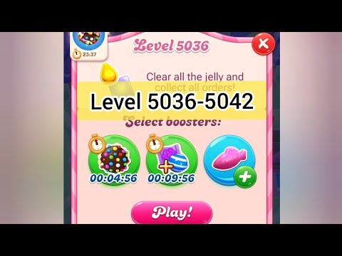 🎮 LEVEL 5036-5042 candy crush saga