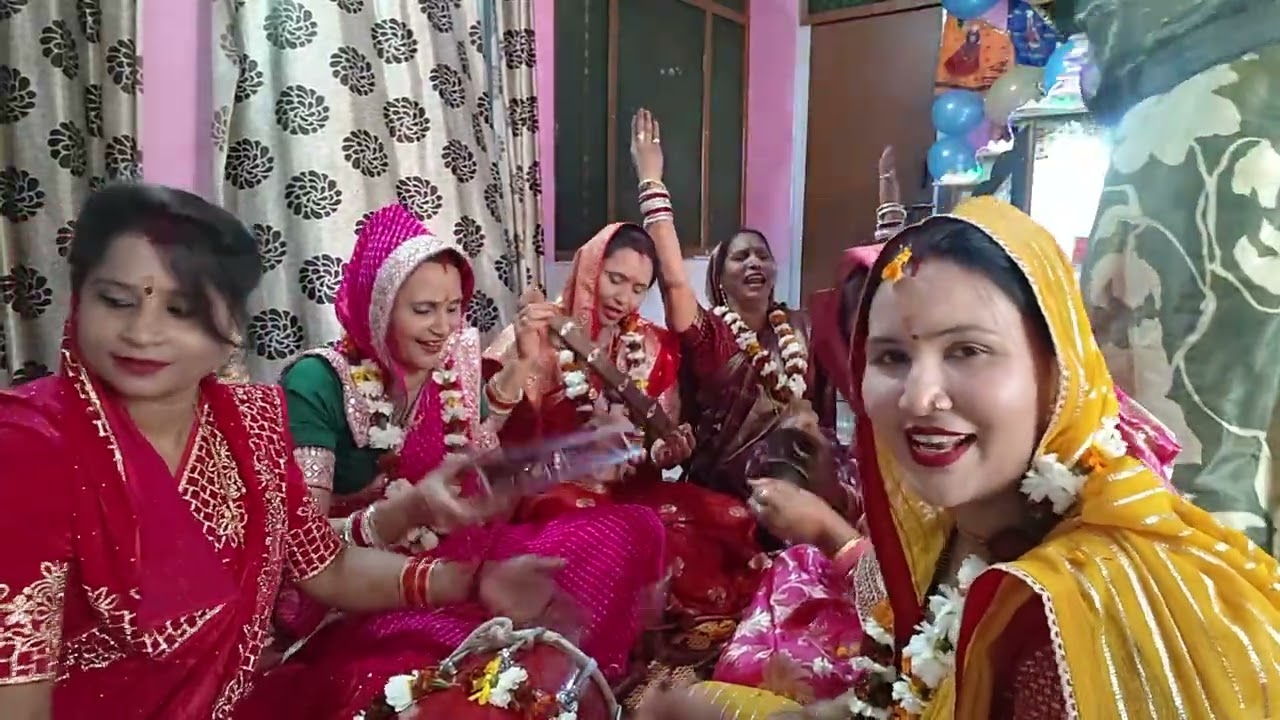 वृंदावन में होली स्पेशल 💐धमाकेदार🙏 पूजा शर्मा के साथ 💐भजन❣️ वृंदावन में होली