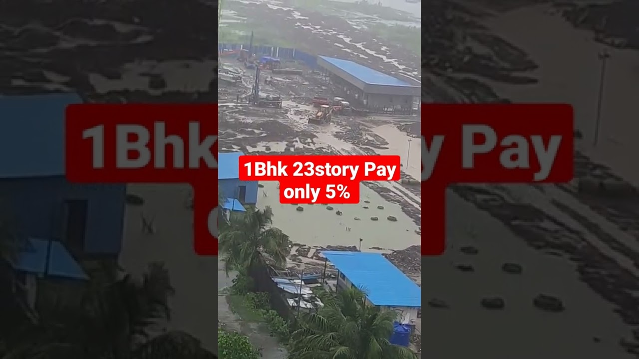 1Bhk Flat Under Construction Pay Only 5% Virar West near D'mart @yourhomeproperty