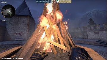 CSGO Gameplay | New Halloween Update 2018 | New Cobblestone Map