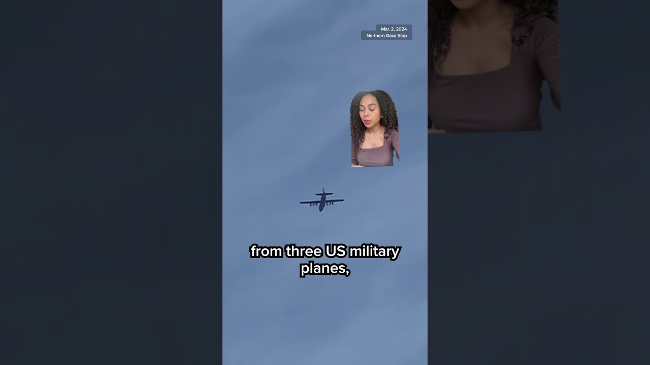 U.S. airdrops aid to Gaza for the first time