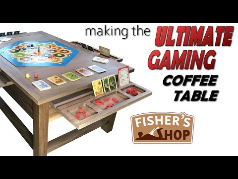 Woodworking: Making the Ultimate Gaming Coffee Table