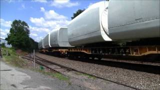 CSX Q-418 has Windmill parts with the W Thomas Rice Special engine leading 7/2/11