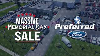 Massive Month-Long Memorial Day Sale Event Commercial A | Preferred Ford