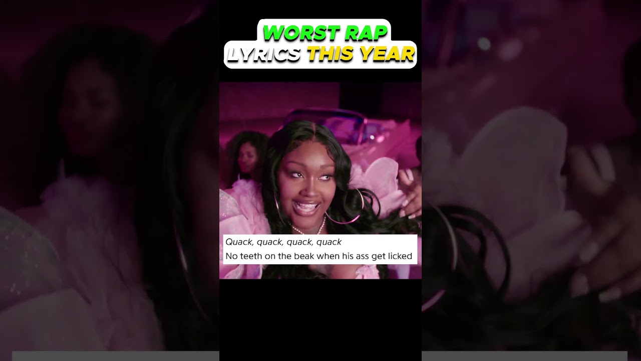 WORST rap lyrics THIS YEAR 😭 🗑️ 