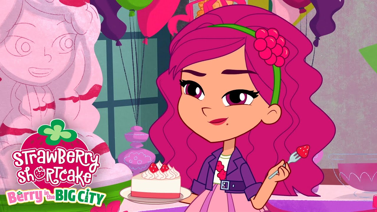 Raspberry Short Films Raspberry's Special Day 🍰 Strawberry Shortcake Berry in the Big City ...