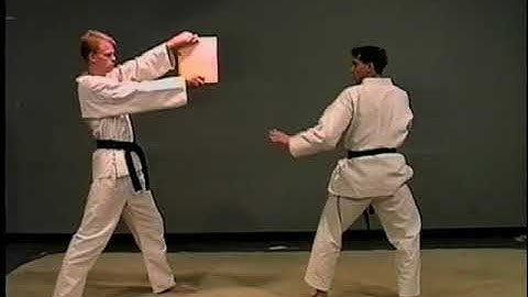 Board Breaking Advanced Jump 180 Reverse Hook Kick