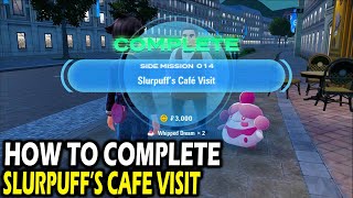 How To Complete Slurpuffs Cafe Visit On Pokemon Legends Za Side Mission 014