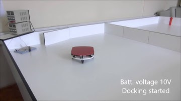 Authonomus mobile robot recharging system