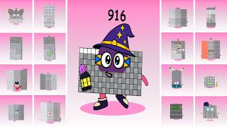 Sprunki OC Numberblocks 900 to 916 | Compilation Incredibox #sprunki #numberblocks #incredibox