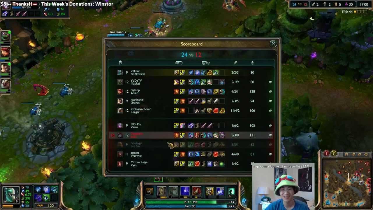 Zekent - Fiddlestricks support #2 (Challenger l)