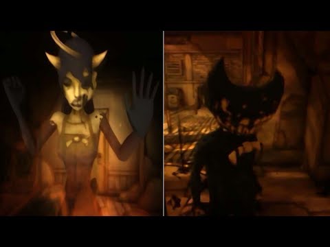 Chapter 3 Alice Angel & Bendy Jumpscares (Bendy And The Ink Machine)