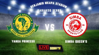 𝐋𝐈𝐕𝐄🔴:SIMBA QUEEN'S VS YANGA PRINCESS | LIGI KUU YA WANAWAKE TANZANIA 2021/22