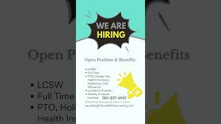 Looking for LCSWs!