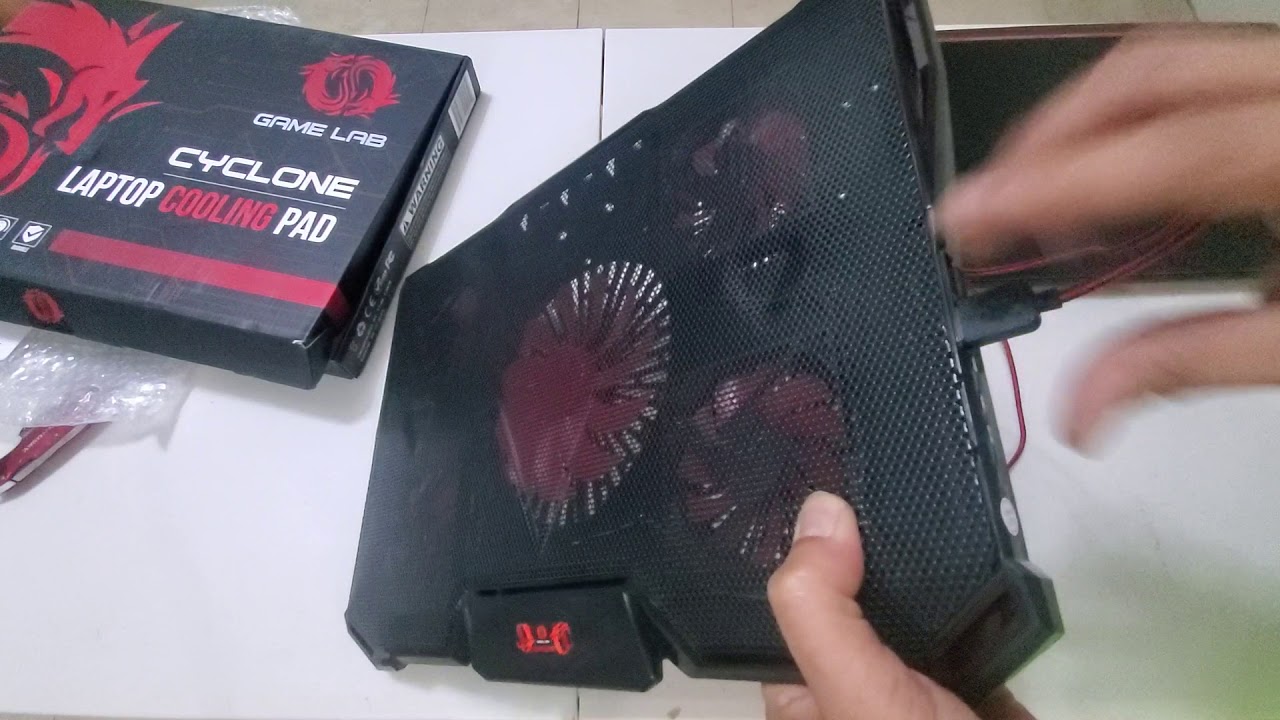 CYCLONE LOPTOP COOLING PAD FOR ACER NITRO 5 YouTube