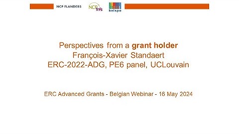 May 2024 – François Xavier Standaert ERC Advanced grant Holder, 2022 call