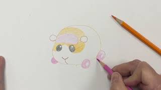 [ Andy Sir教學 ] 繪畫,  Pui Pui 天竺鼠車車,  木顏色,  初階4 藝思畫舍