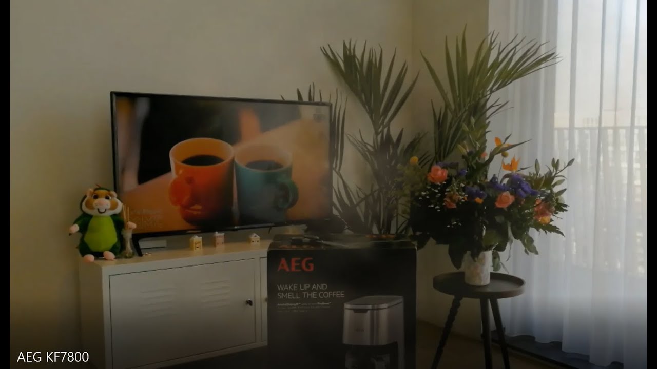 Kutu Açılışı & İnceleme AEG KF7800 = Electrolux EKF7800 Filtre Kahve