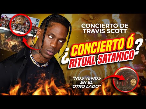The Satanic plans for Travis Scott's concert exposed (Photos + Videos) Astroworld 2021